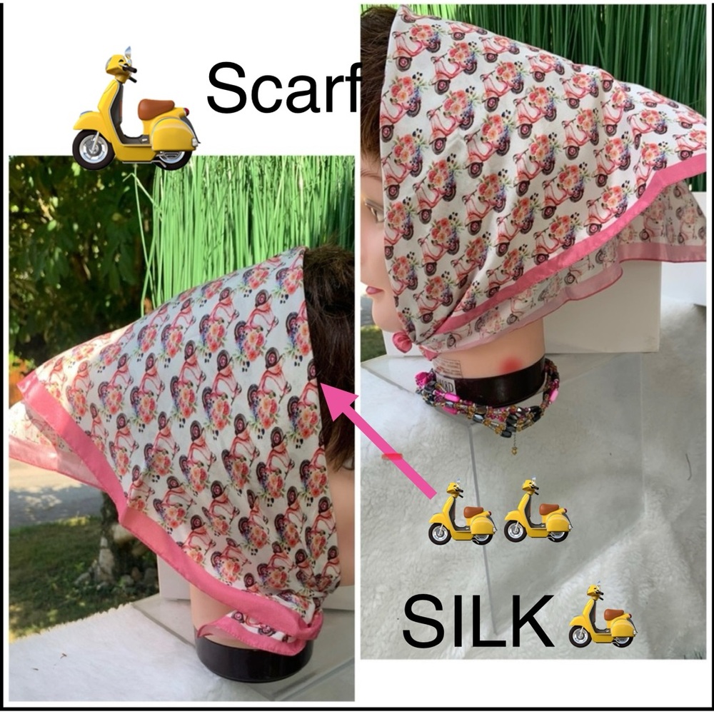 🆕 SILK 🛵 ITALY 🇮🇹 rare, unique